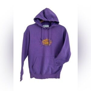 Purple + Gold Sweatshirt Hoodie Radiate Kindness - Dutch Bros Coffee